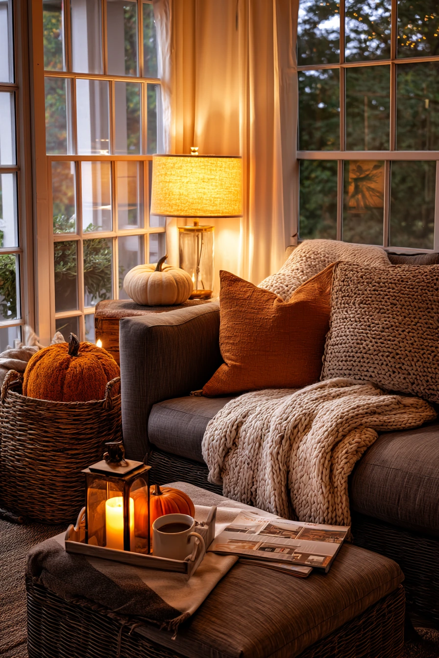 Fall Layered Porch Retreat