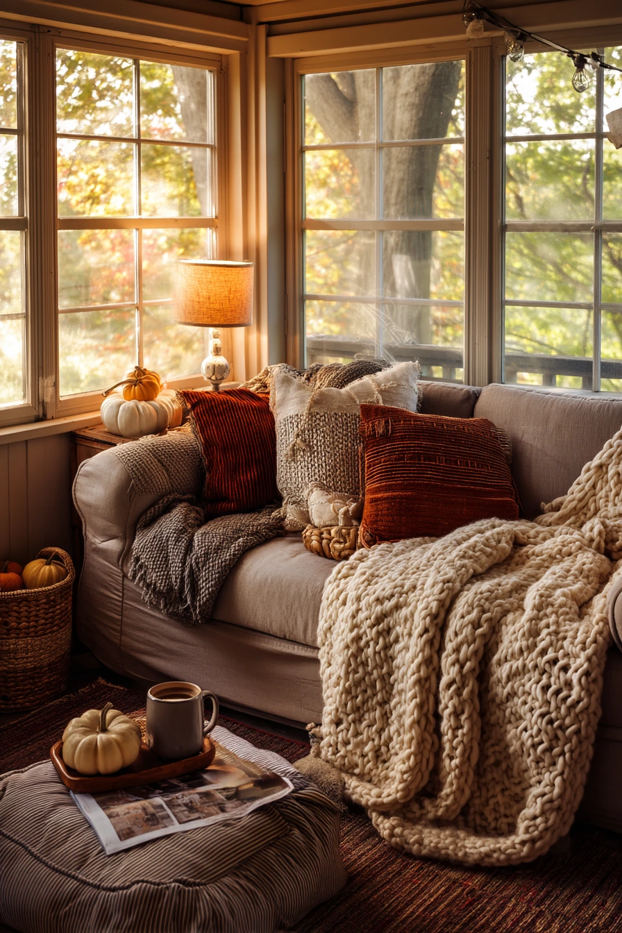 Fall Layered Porch Retreat