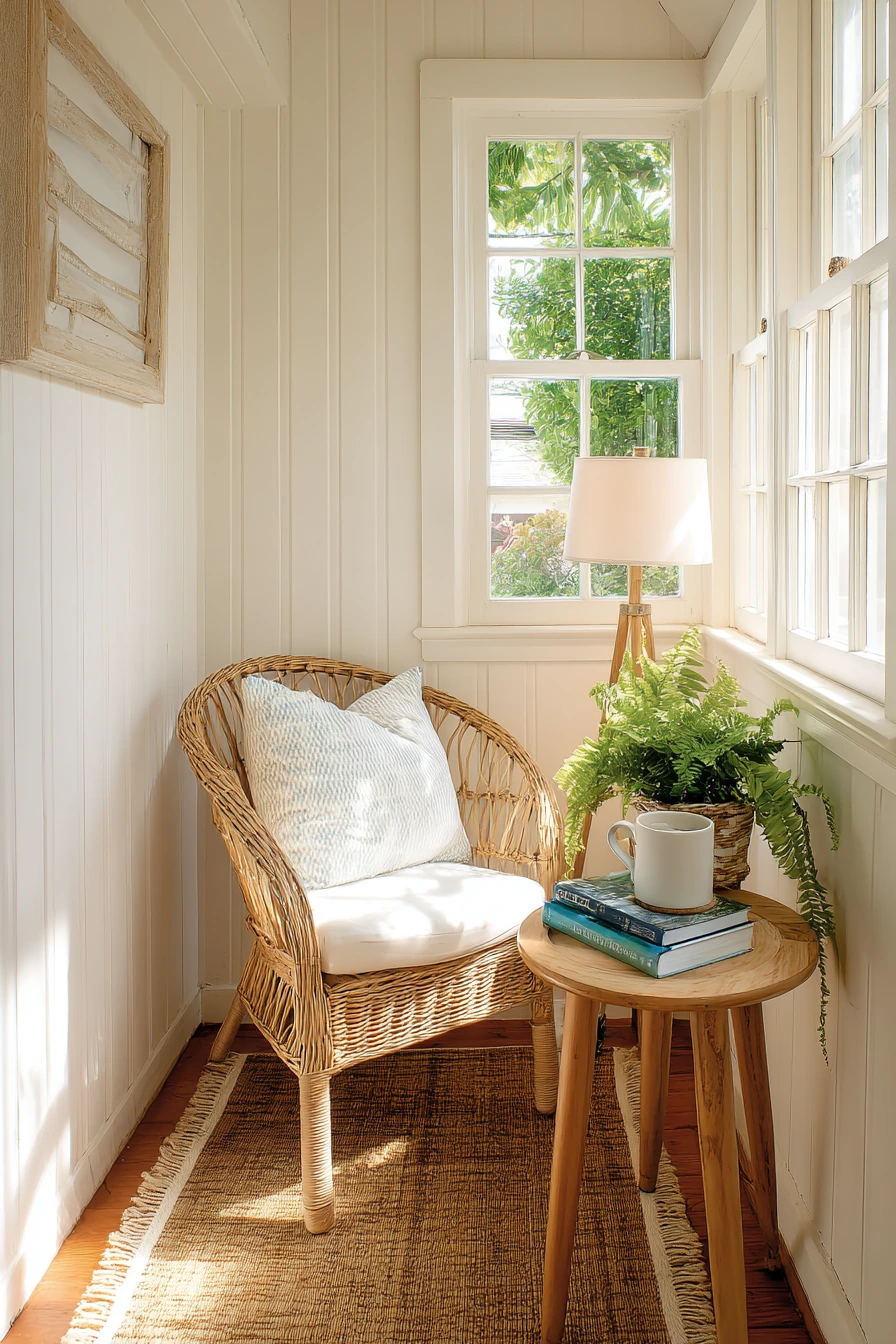 Small-Space Reading Nook Porch