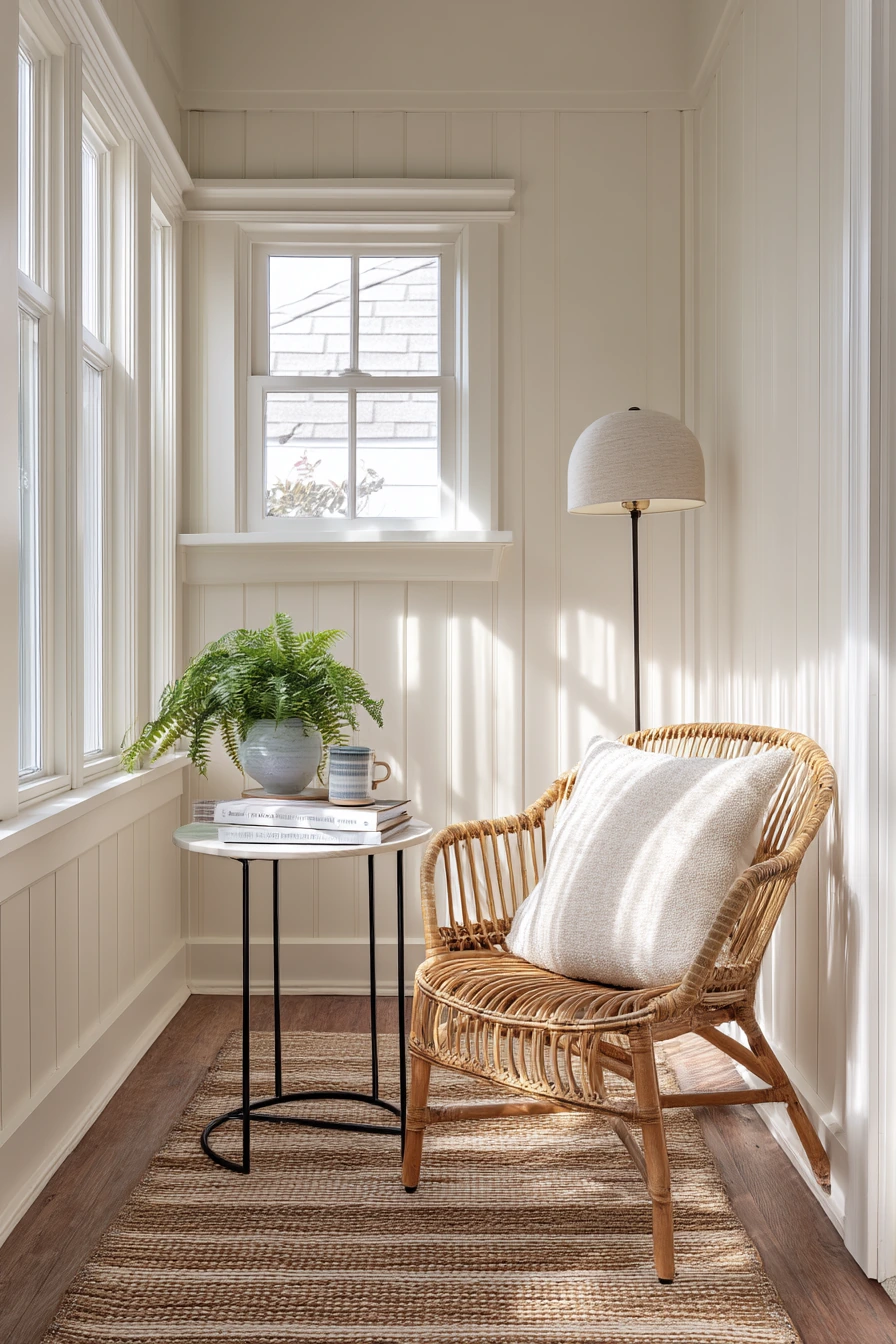 Small-Space Reading Nook Porch