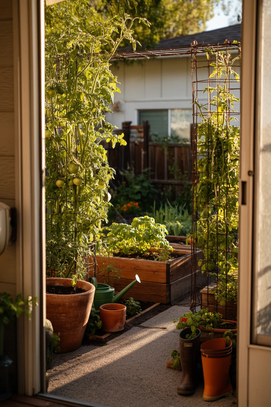 tomato trellis ideas