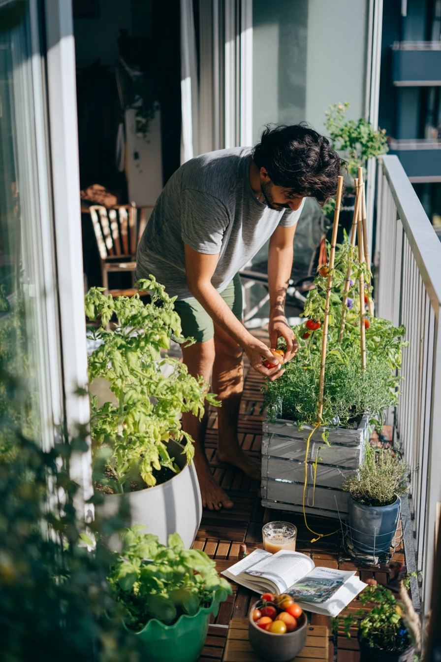 Renter-Friendly Balcony String Trellis