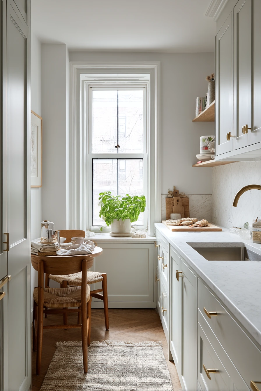 Compact Family Townhouse Kitchen