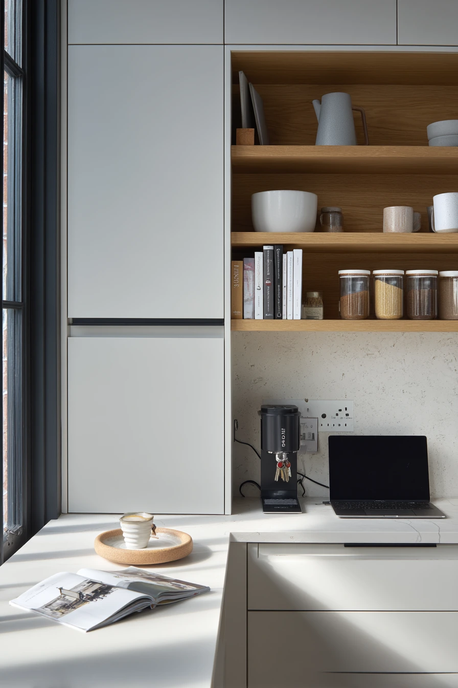 Minimal Townhouse Kitchen for Busy Professionals