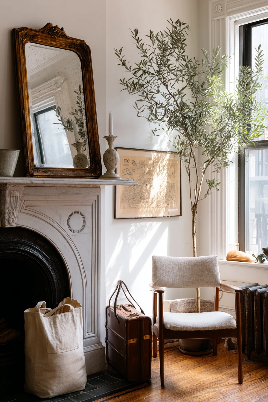 Renter-Friendly Fireplace Revival