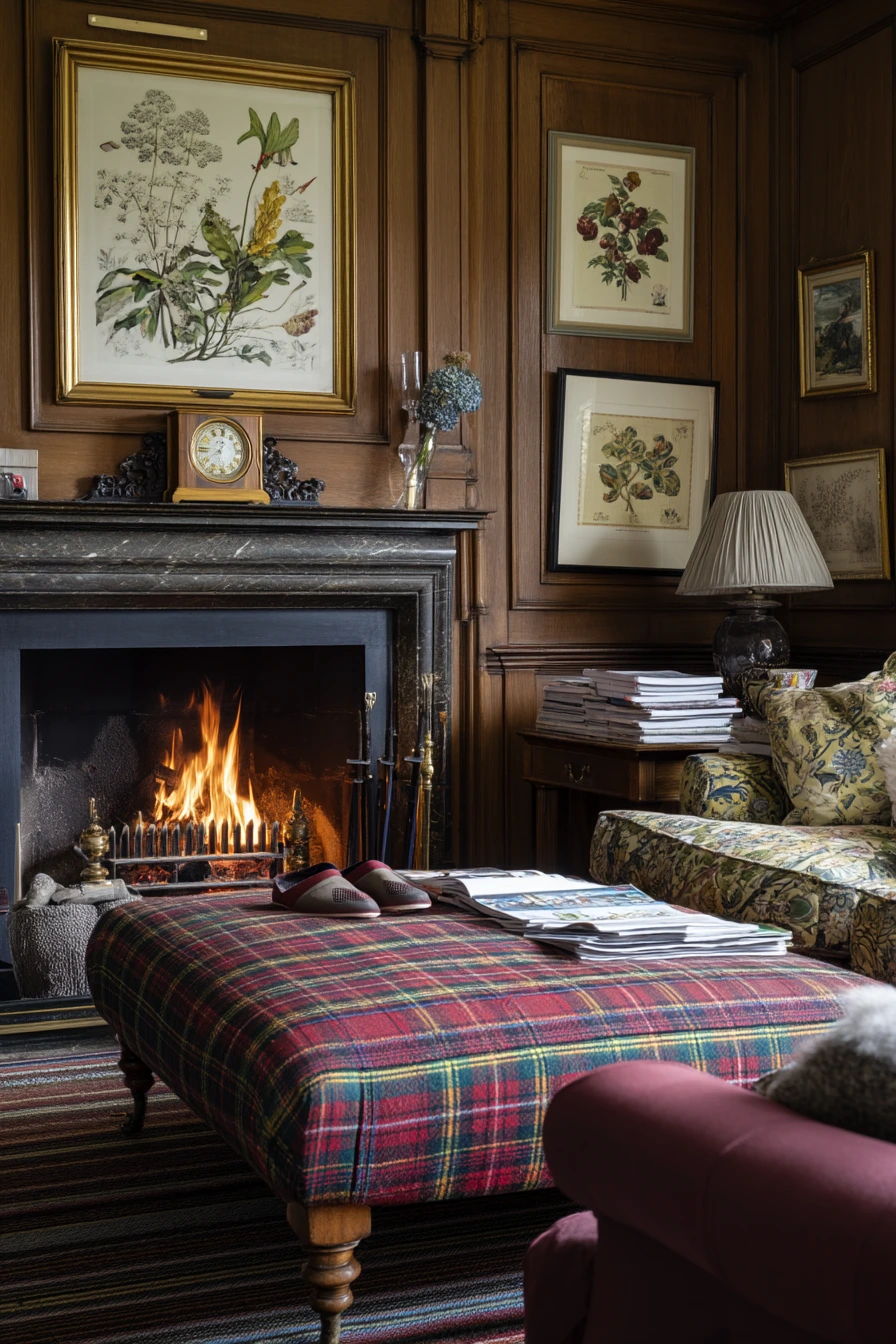 English-Classic Fireside Corner