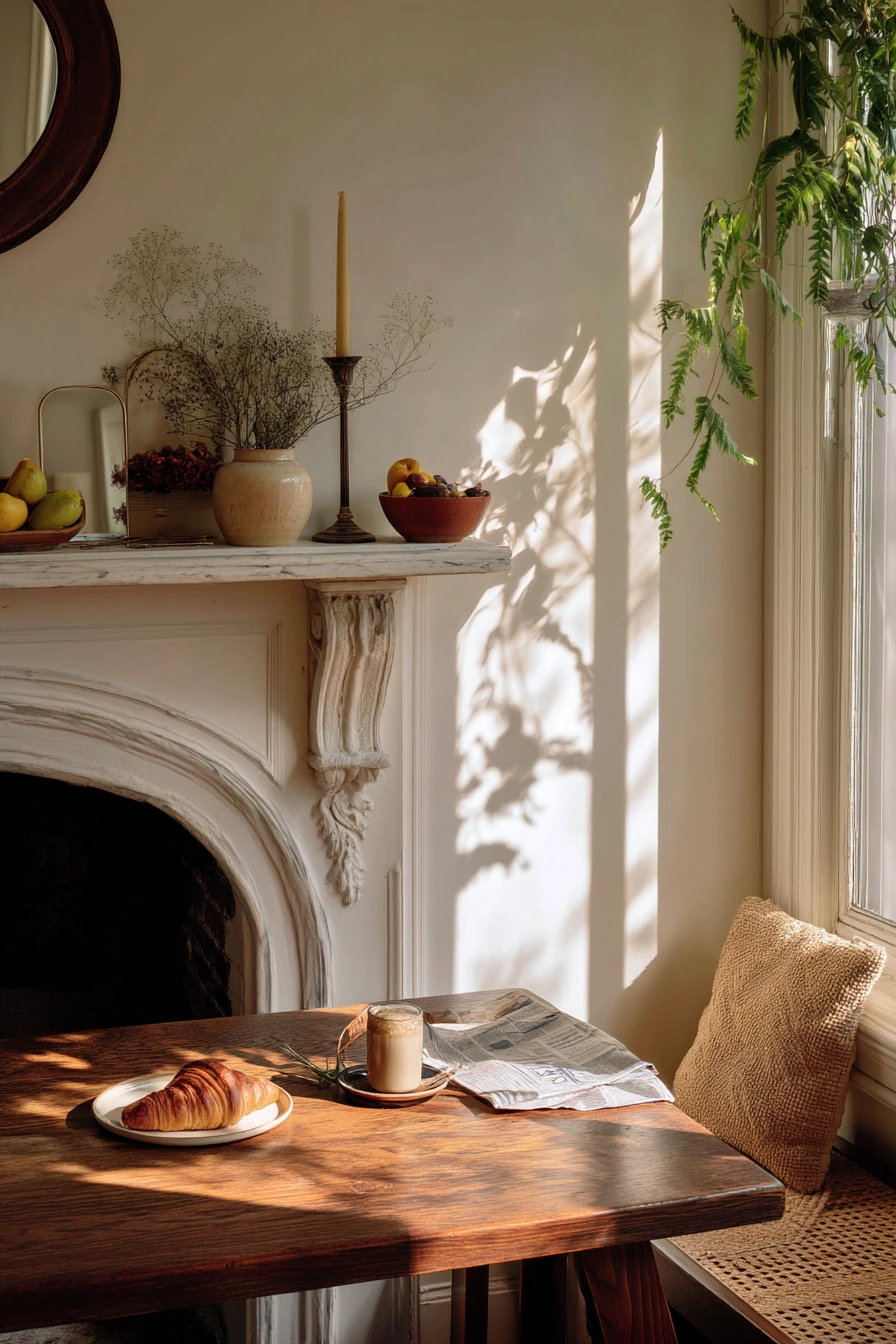 Sunday Morning Coffee at the Hearth