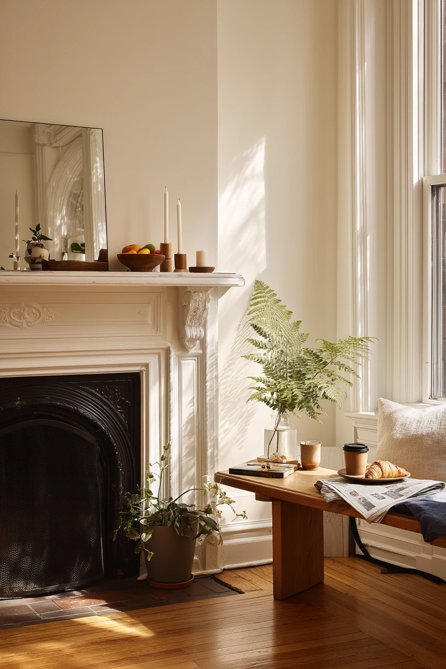 Sunday Morning Coffee at the Hearth