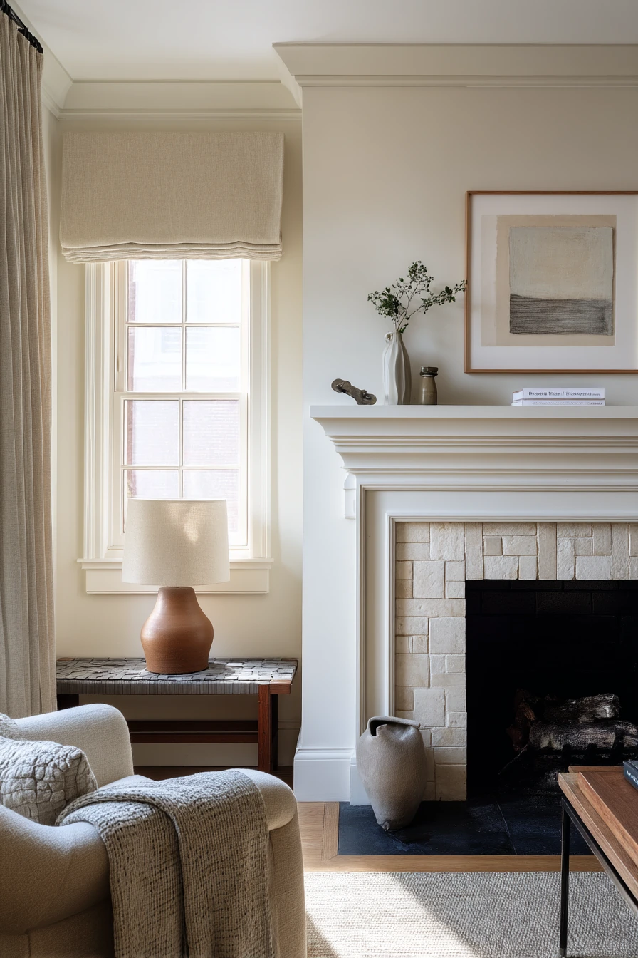 Modernized Traditional Fireplace Edit