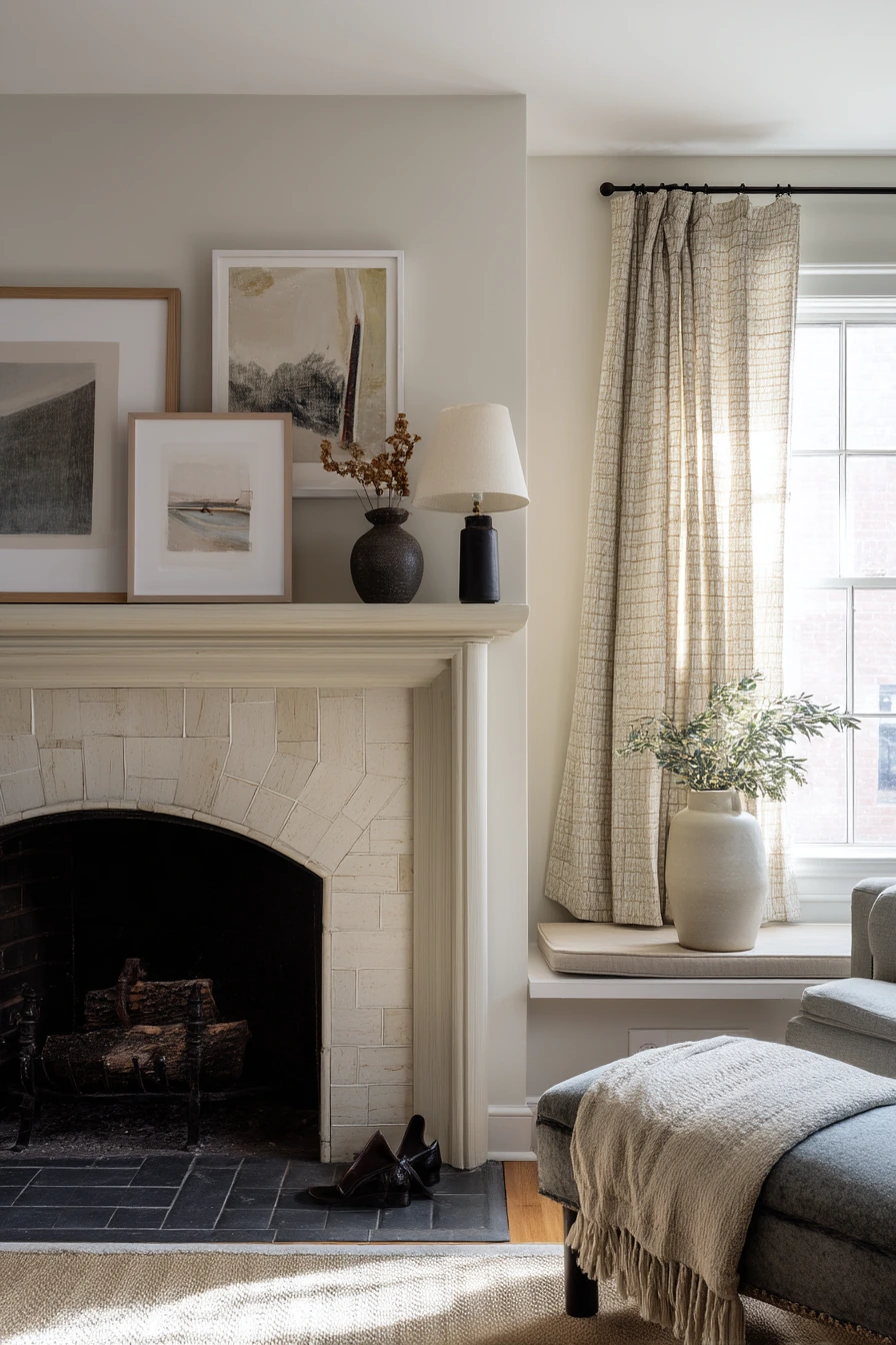 Modernized Traditional Fireplace Edit