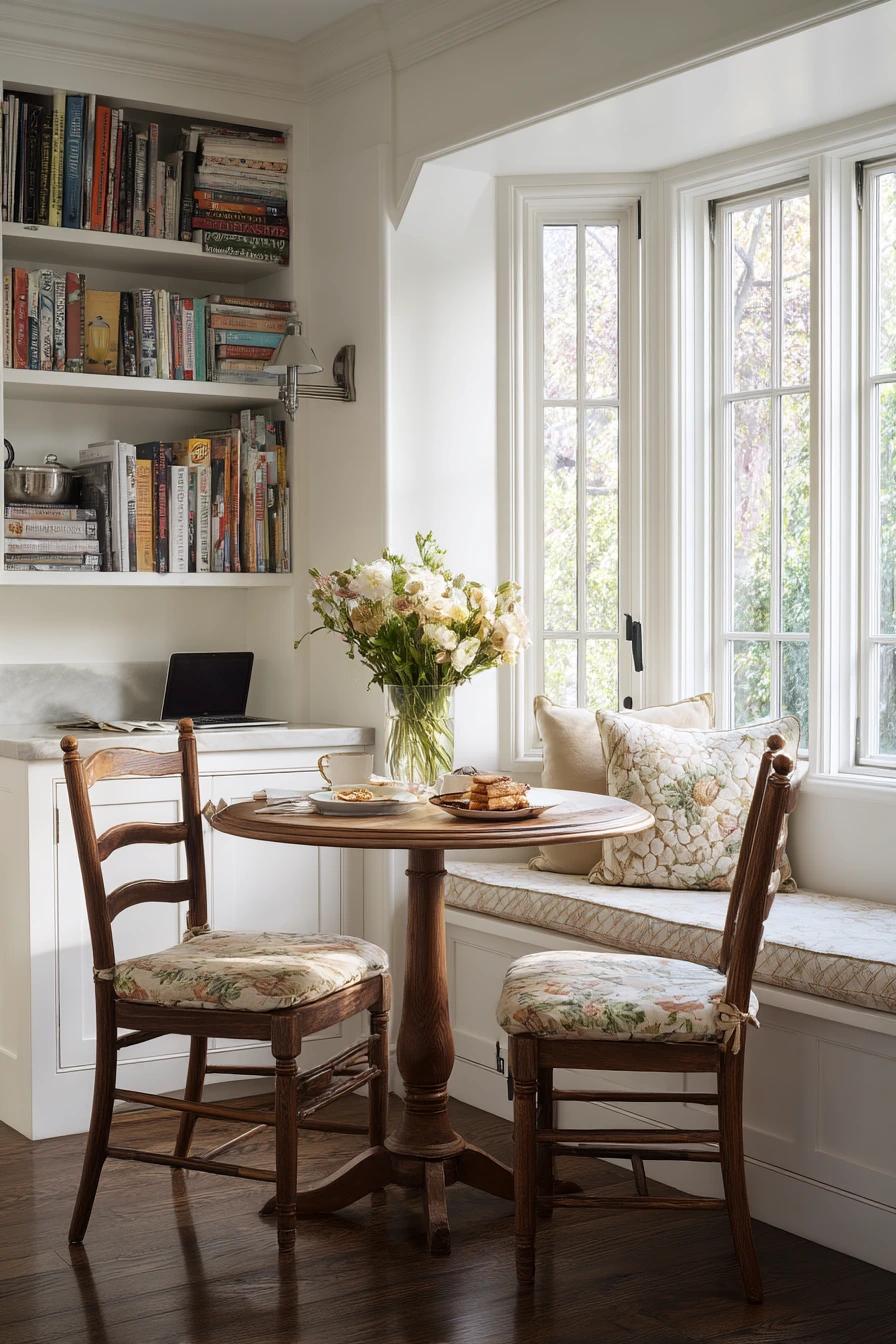 Small-Space Traditional Breakfast Nook