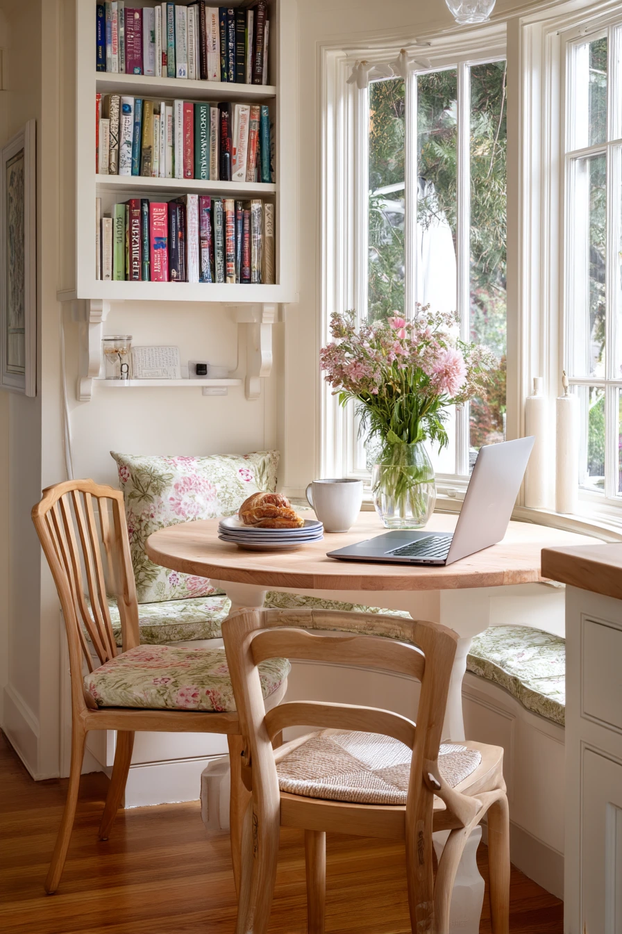 Small-Space Traditional Breakfast Nook