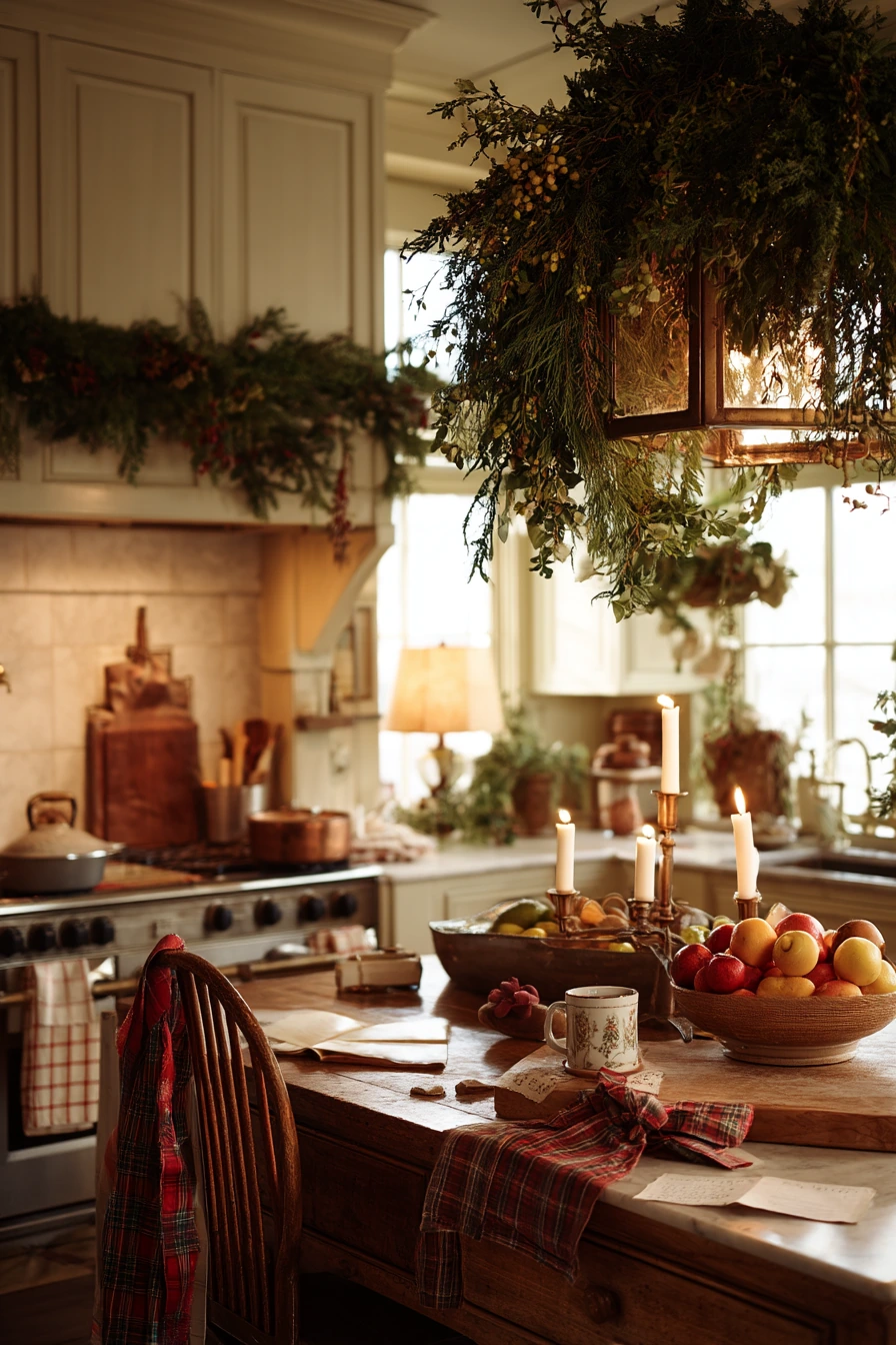 Holiday-Ready Traditional Kitchen
