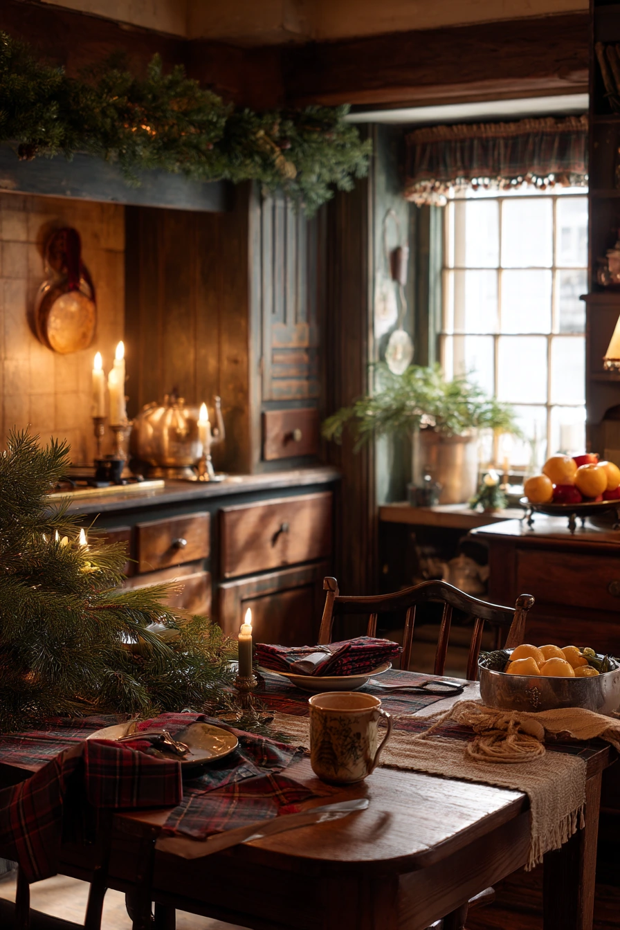 Holiday-Ready Traditional Kitchen