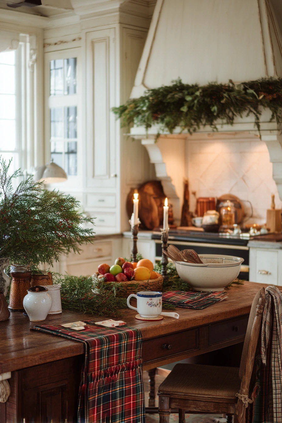 Holiday-Ready Traditional Kitchen
