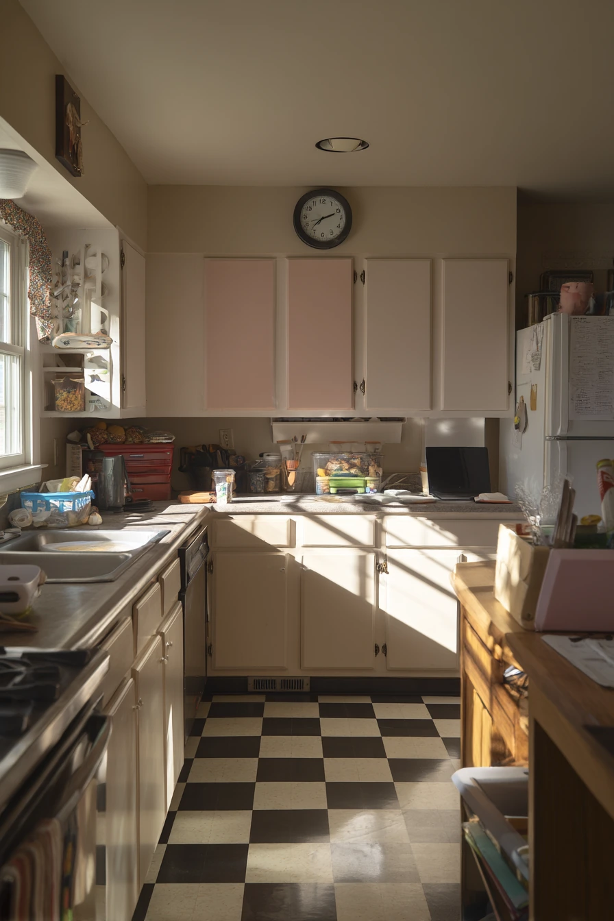 Working Mom Morning Kitchen