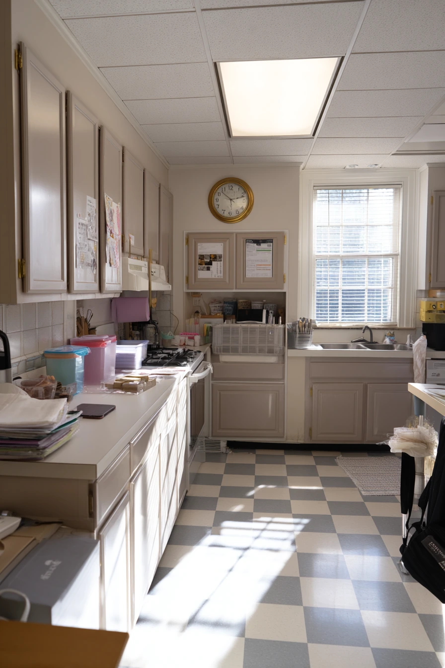 Working Mom Morning Kitchen