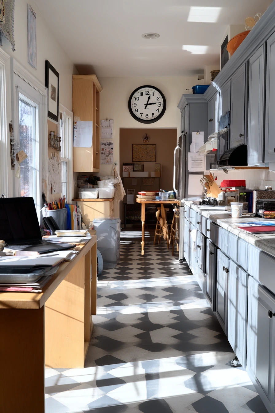 Working Mom Morning Kitchen