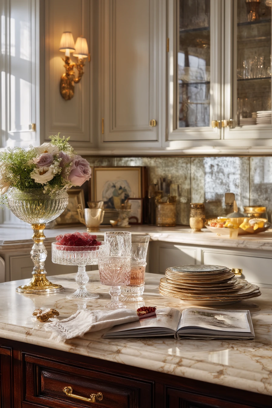 Elegant Traditional Kitchen for Entertaining