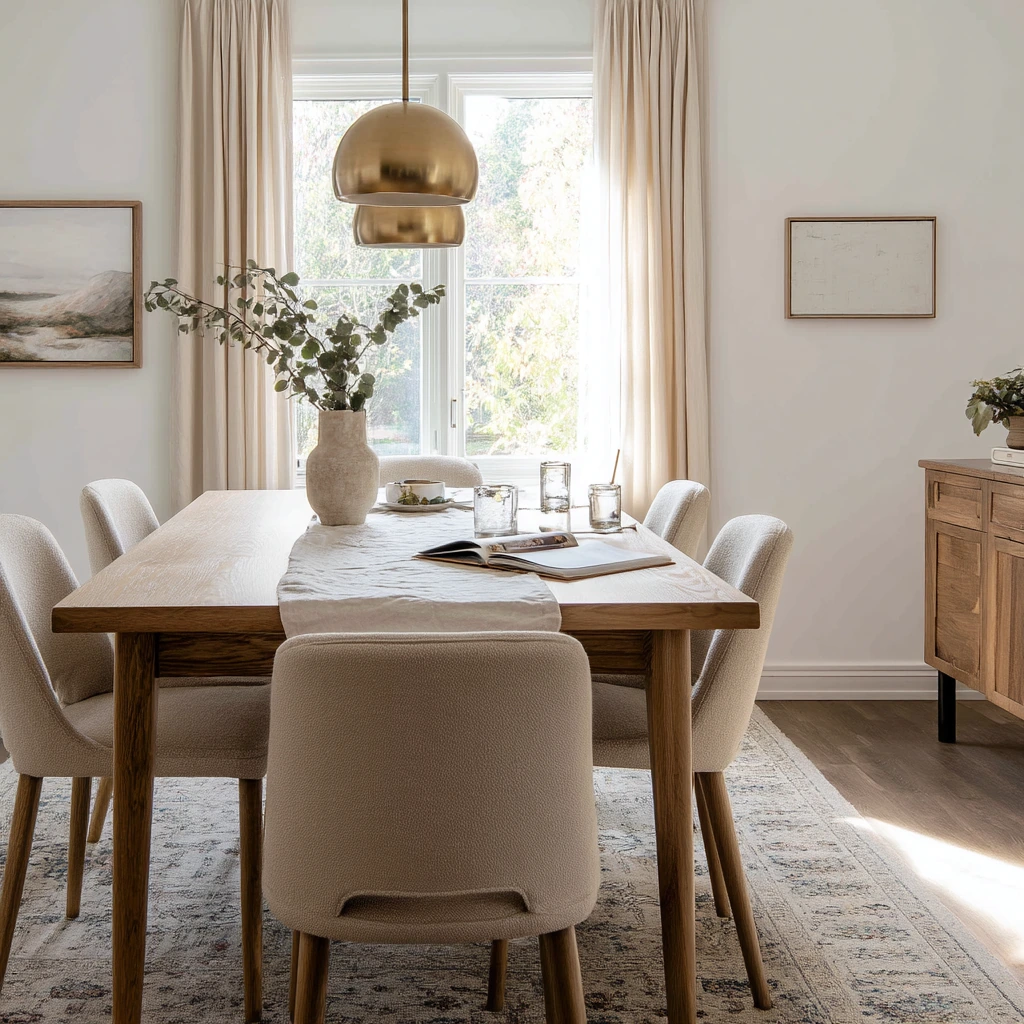 1. Sunlit Family Dining Nook
