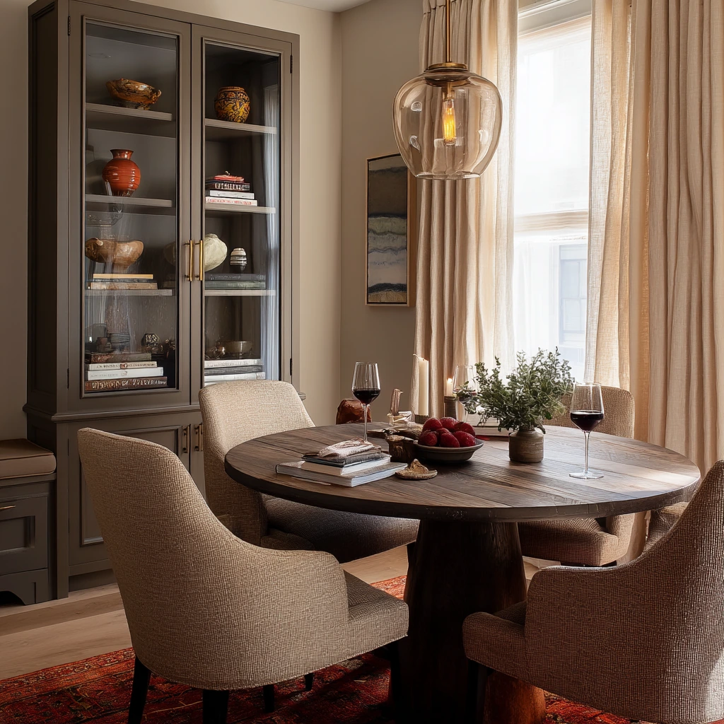 7. Cozy Evening Dinner Party