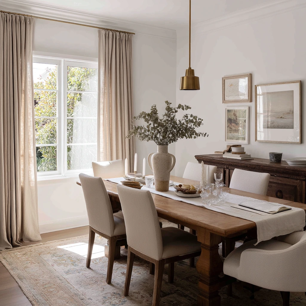 1. Sunlit Family Dining Nook
