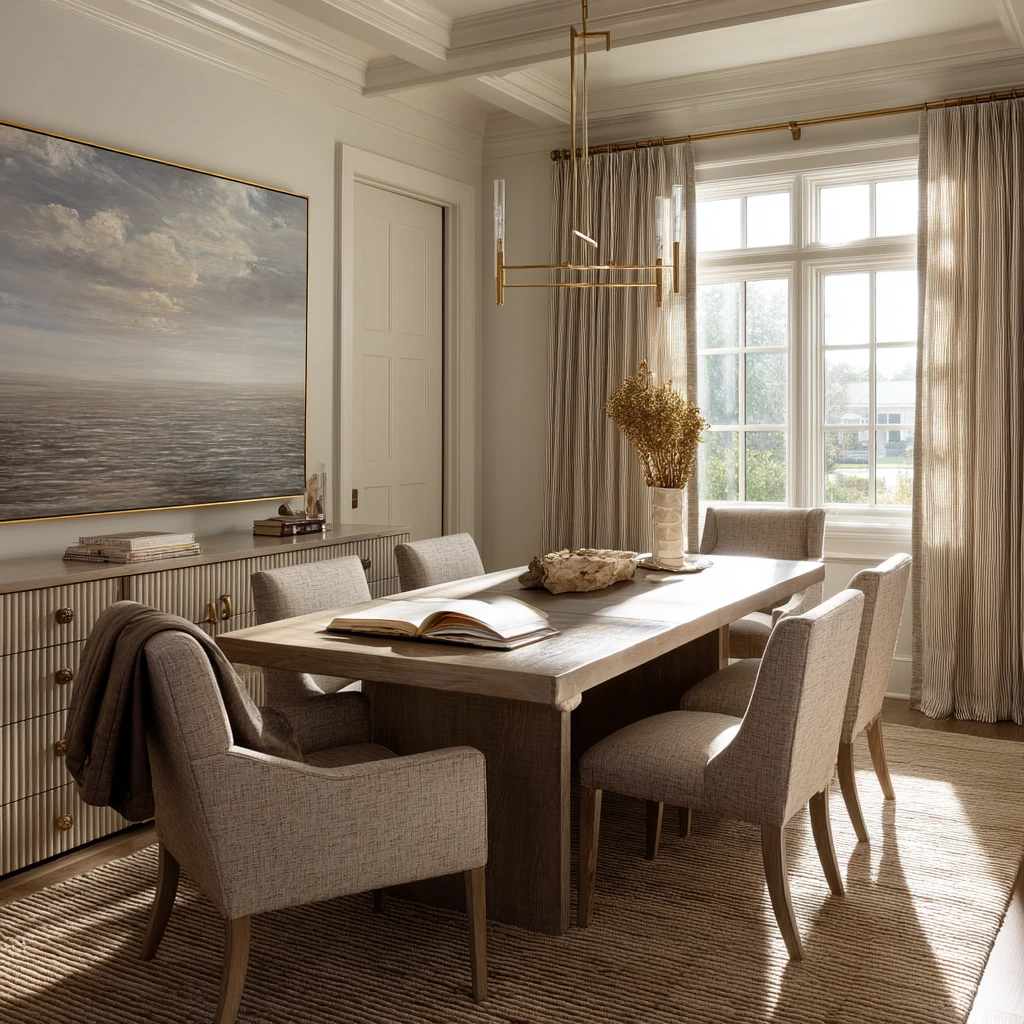 10. Quiet Luxe Transitional Statement