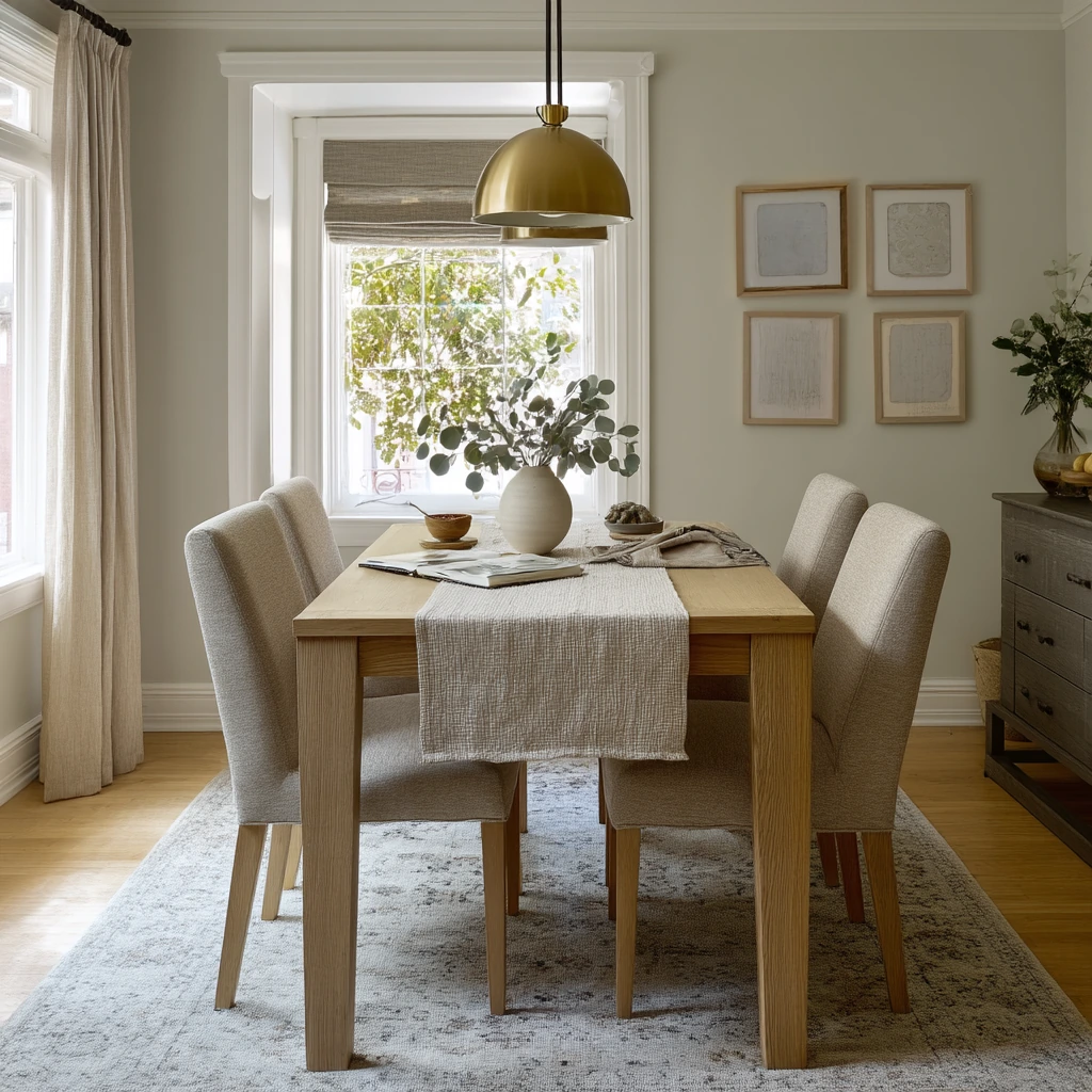 1. Sunlit Family Dining Nook