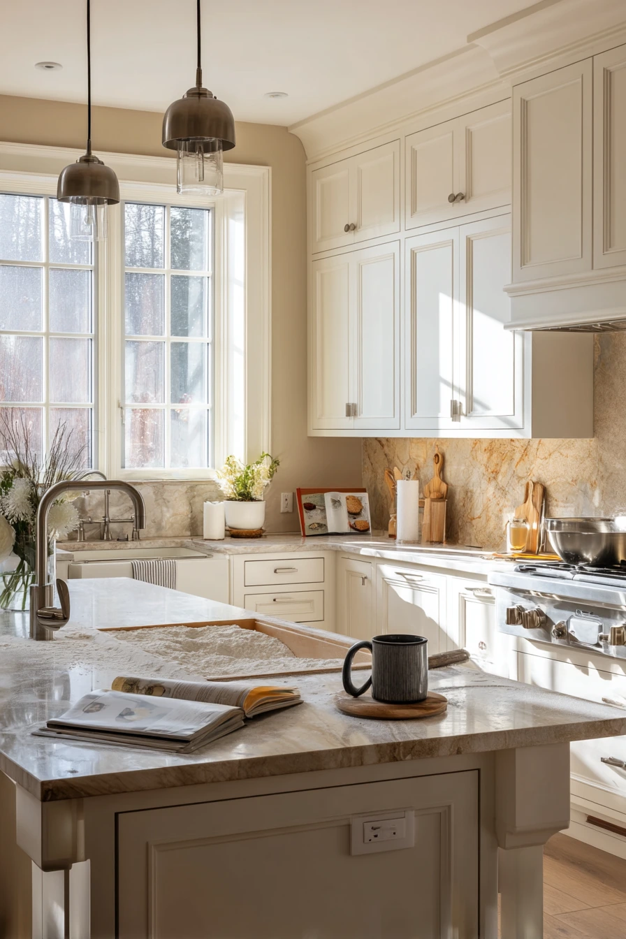 Weekend Baking Kitchen With Soft Warmth