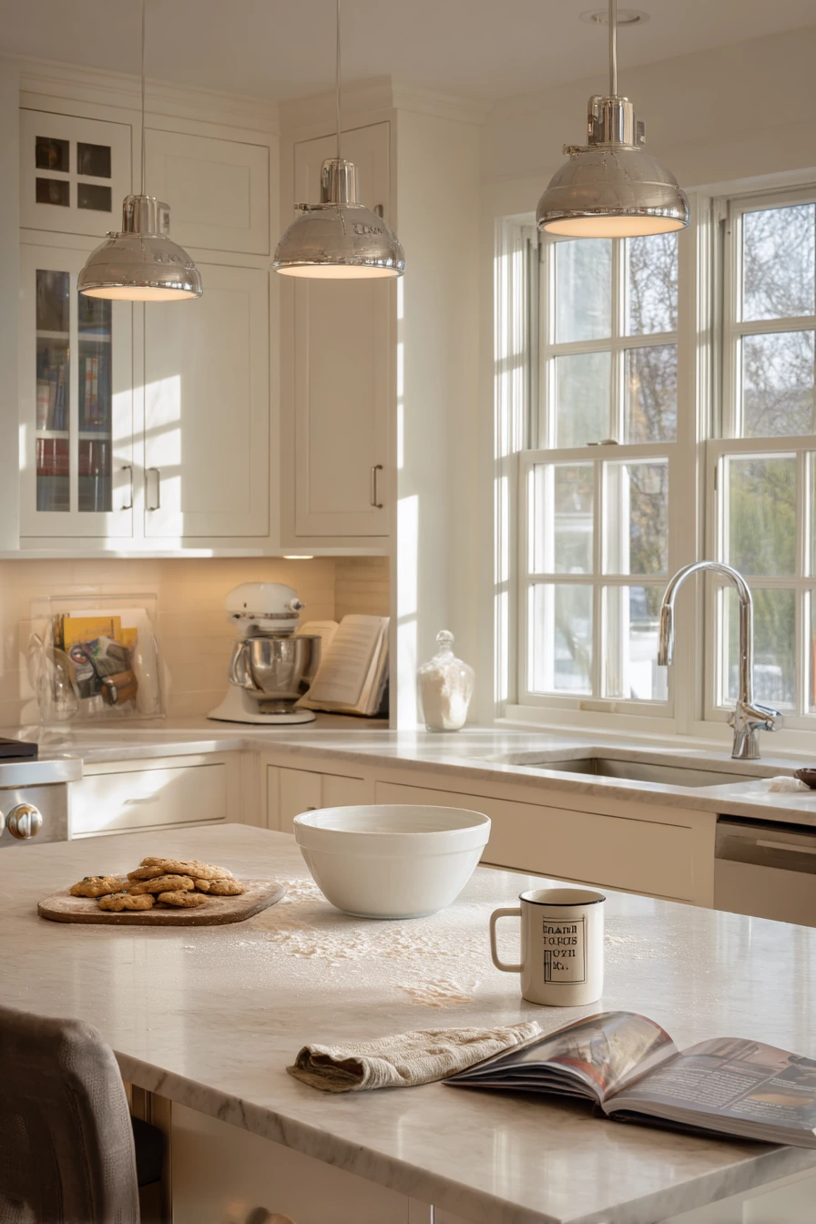 Weekend Baking Kitchen With Soft Warmth