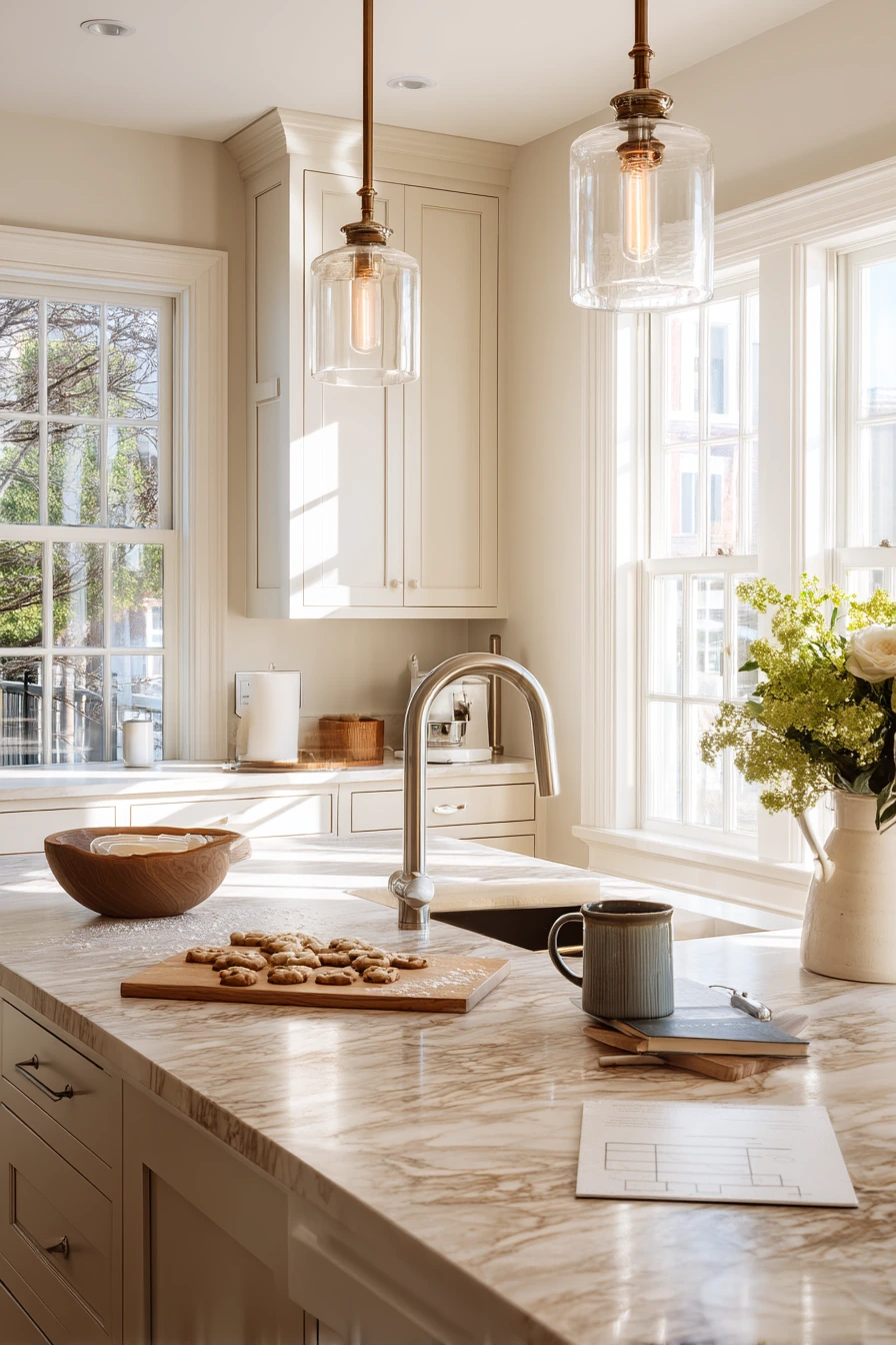 Weekend Baking Kitchen With Soft Warmth