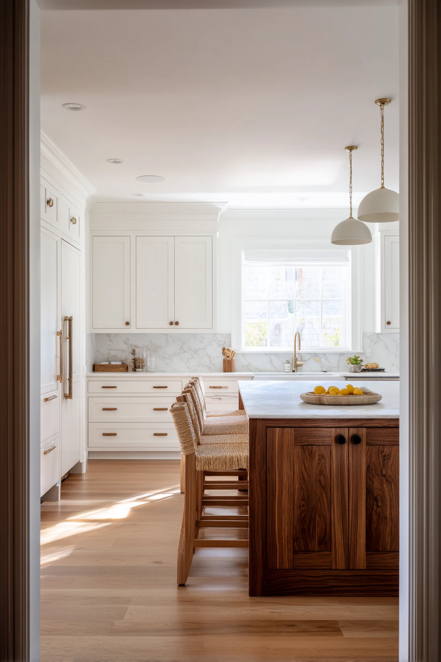Sunlit Family Kitchen With Quiet Character