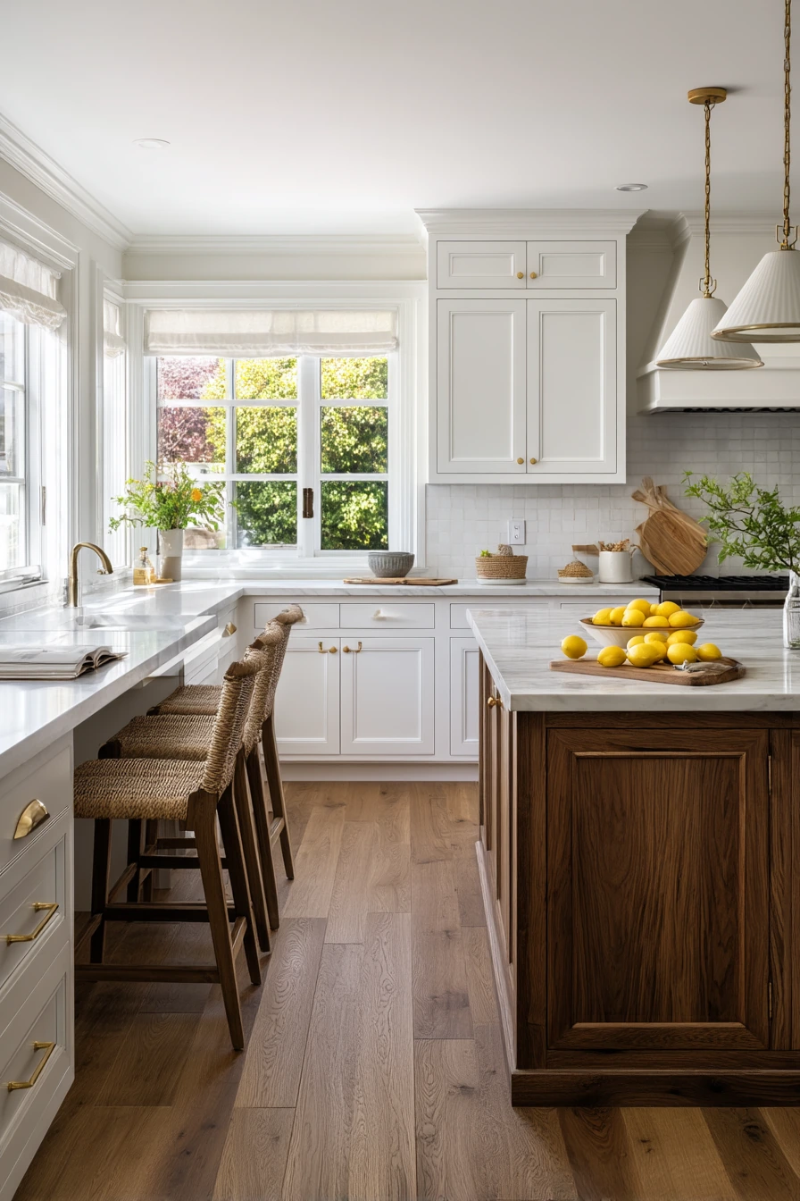 Sunlit Family Kitchen With Quiet Character