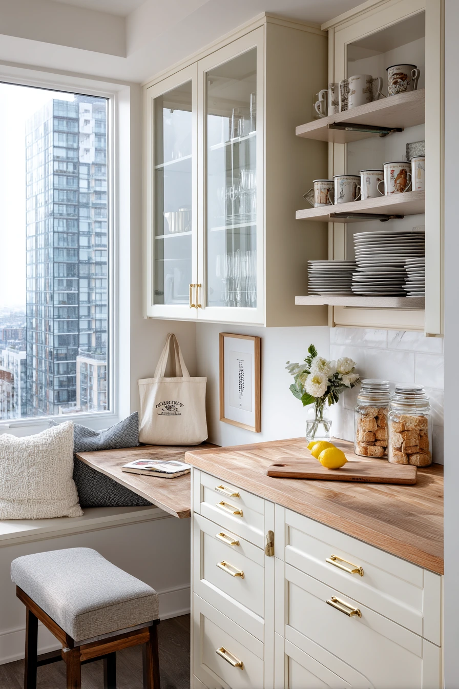 Small Condo Kitchen With Smart Storage