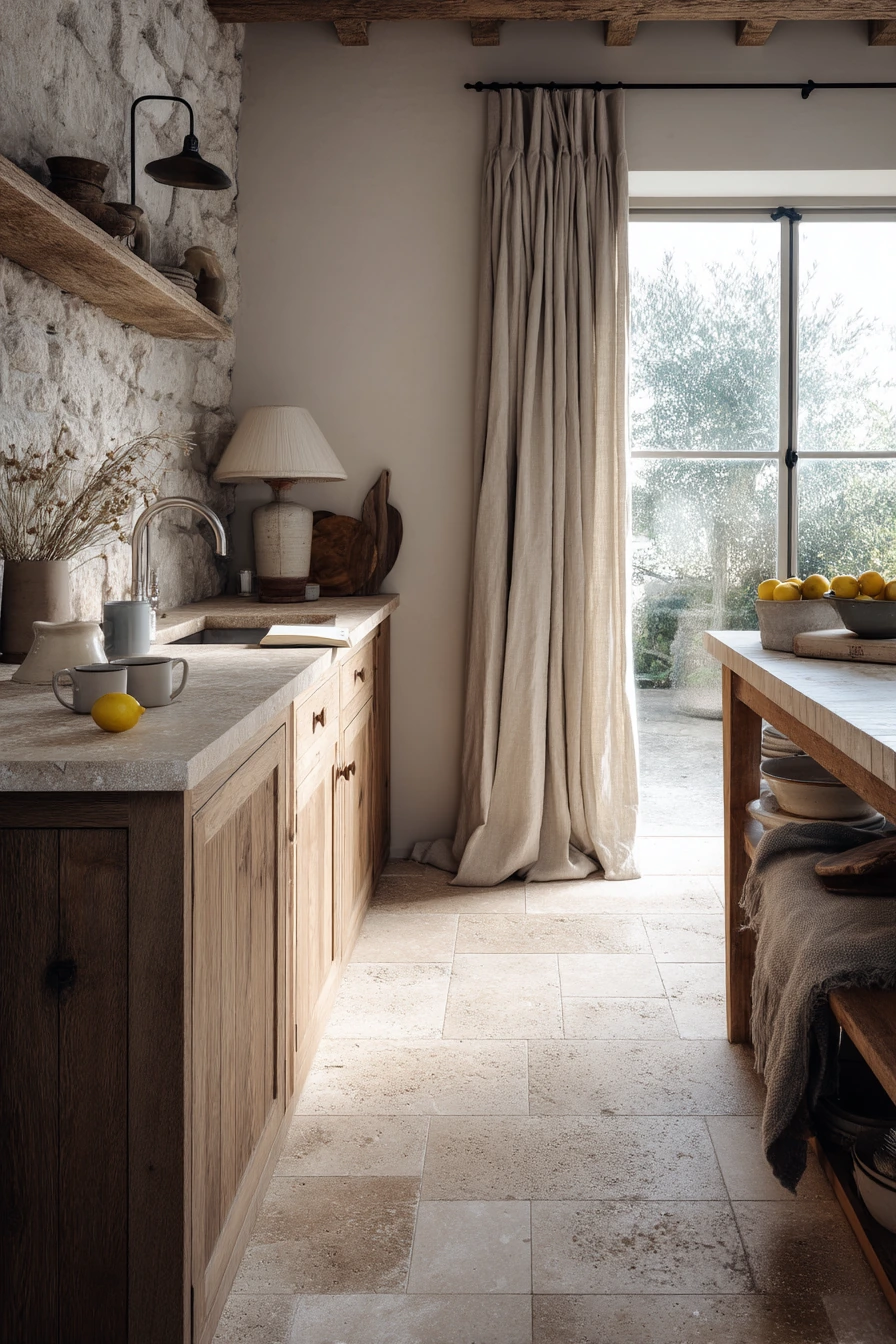 Modern Rustic Kitchen, Weekend Slowdown