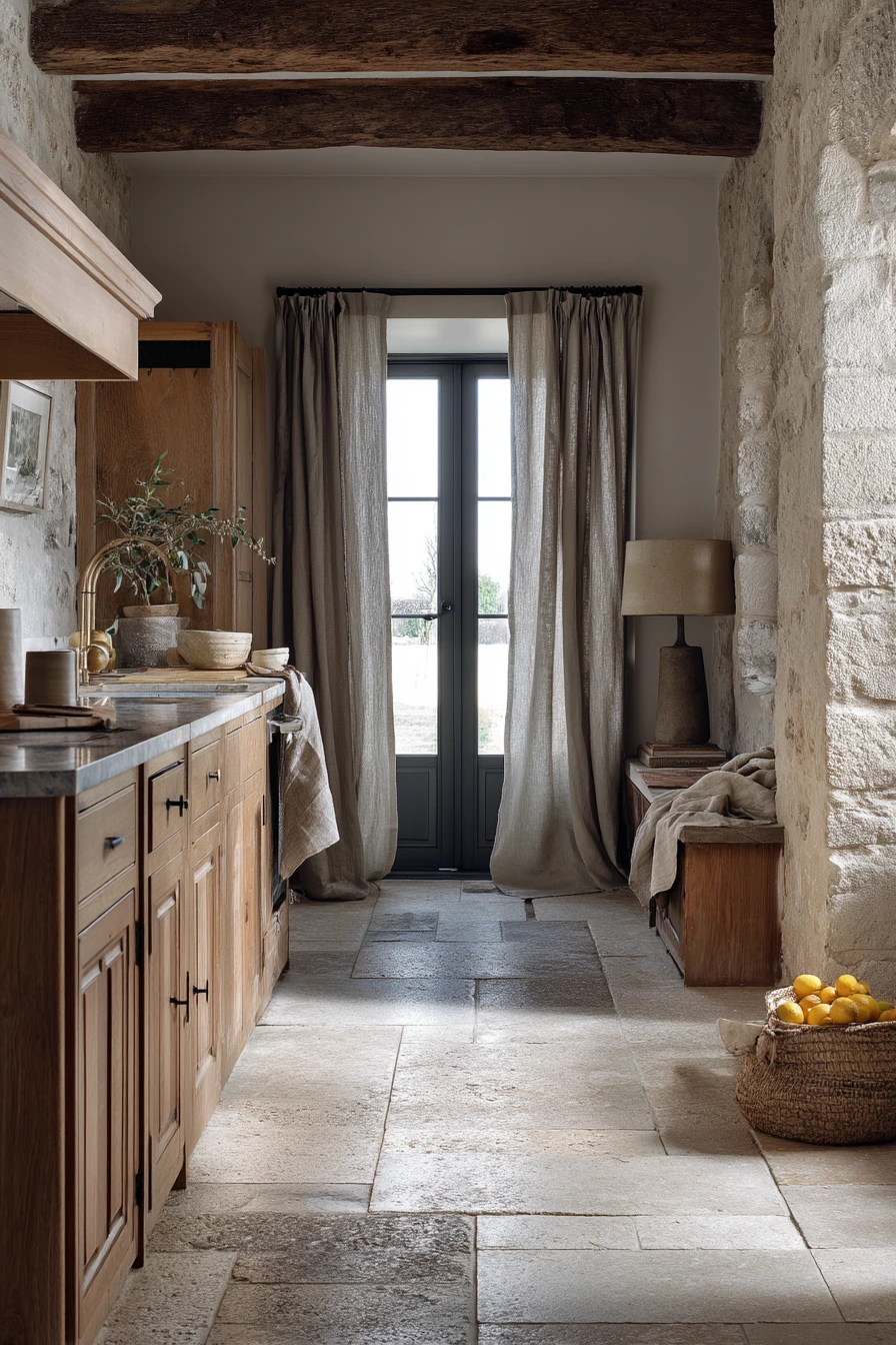 Modern Rustic Kitchen, Weekend Slowdown