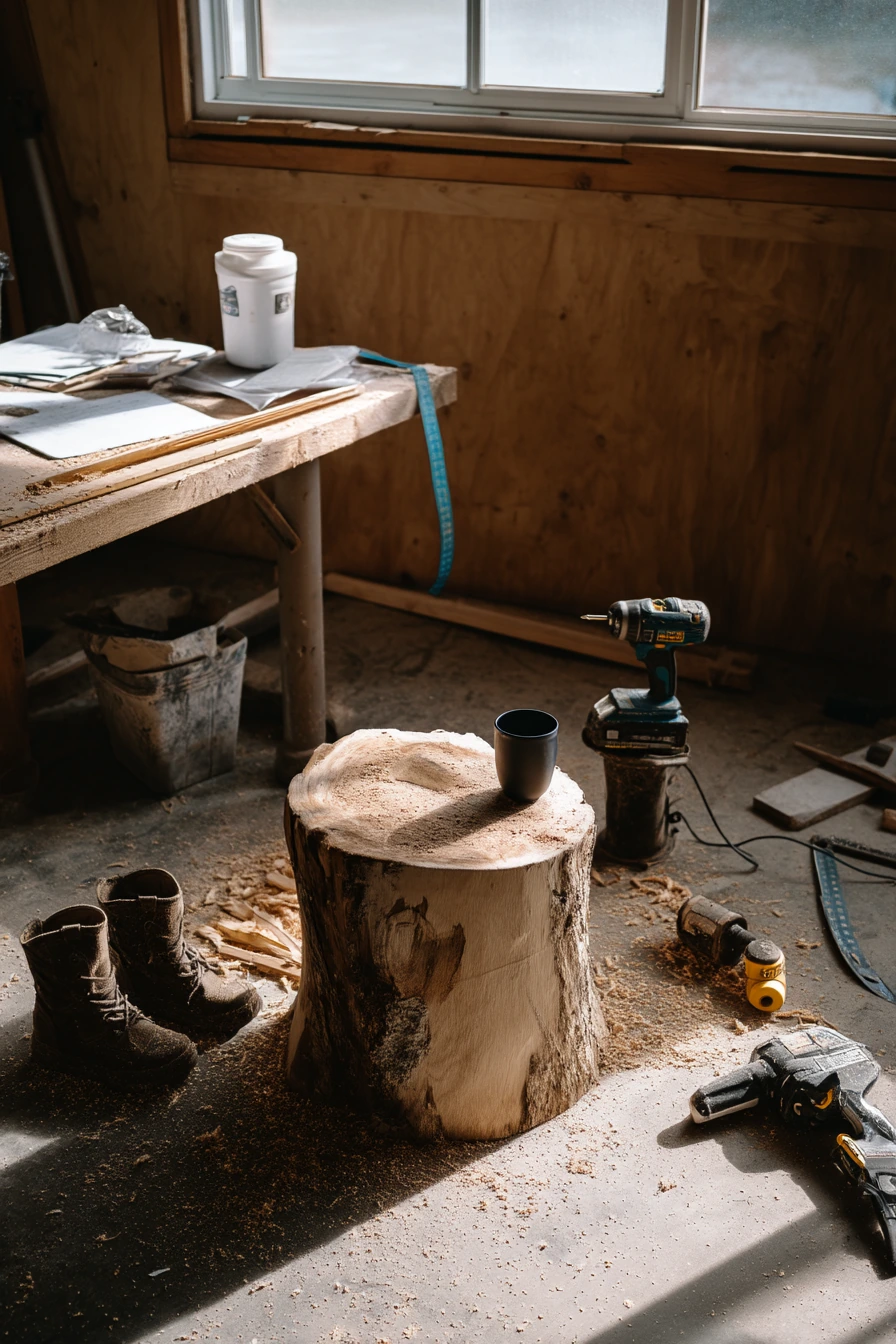 DIY Workshop Finish Moment