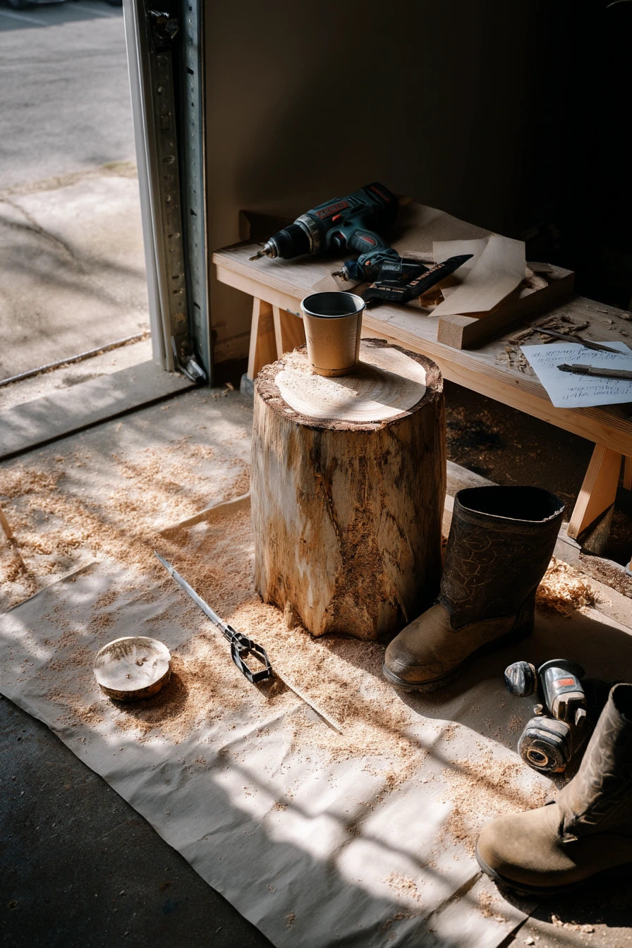 DIY Workshop Finish Moment
