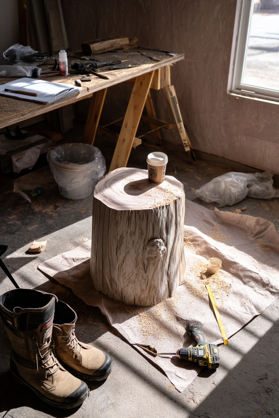 DIY Workshop Finish Moment