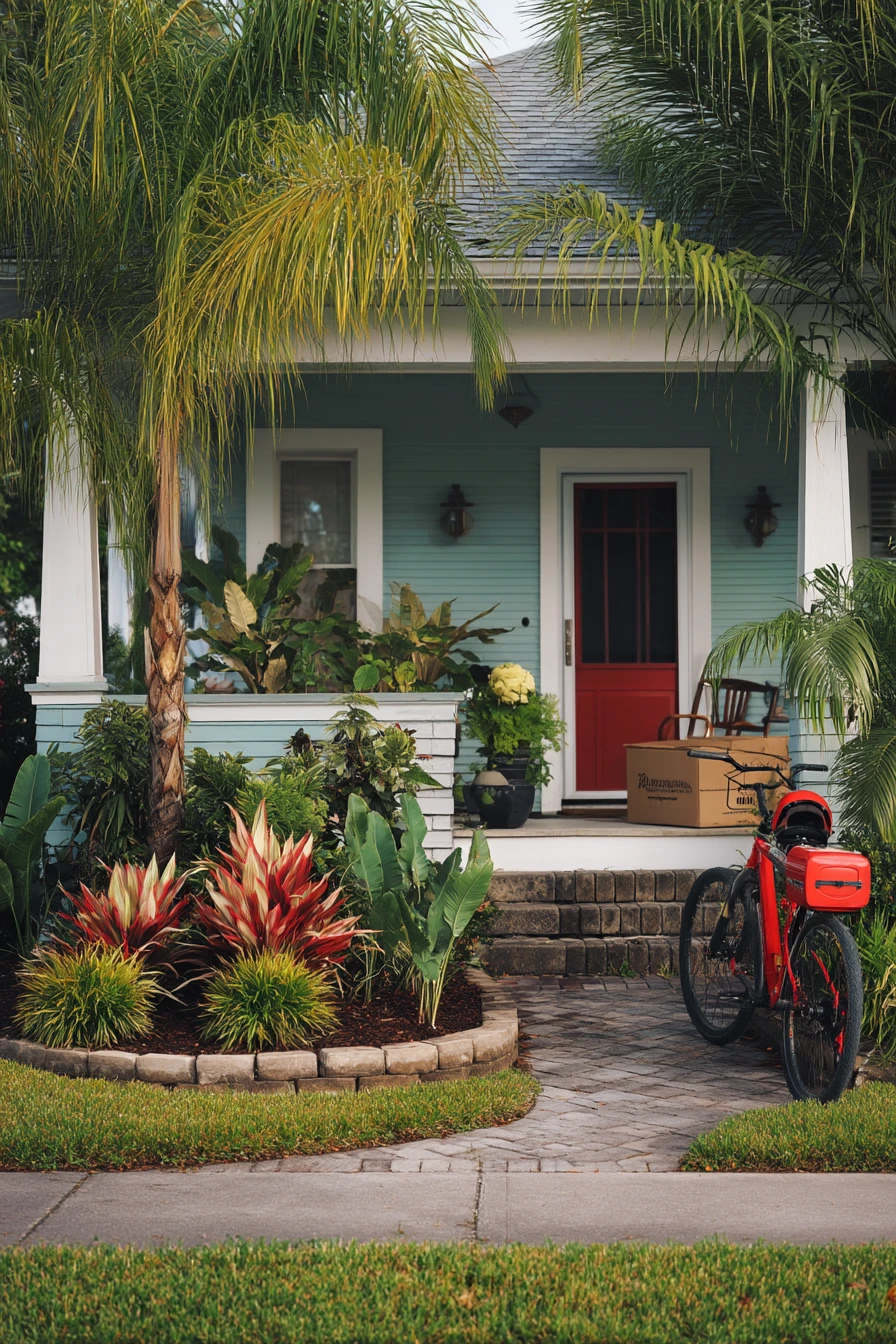 5. Front Yard Tropical Curb Appeal