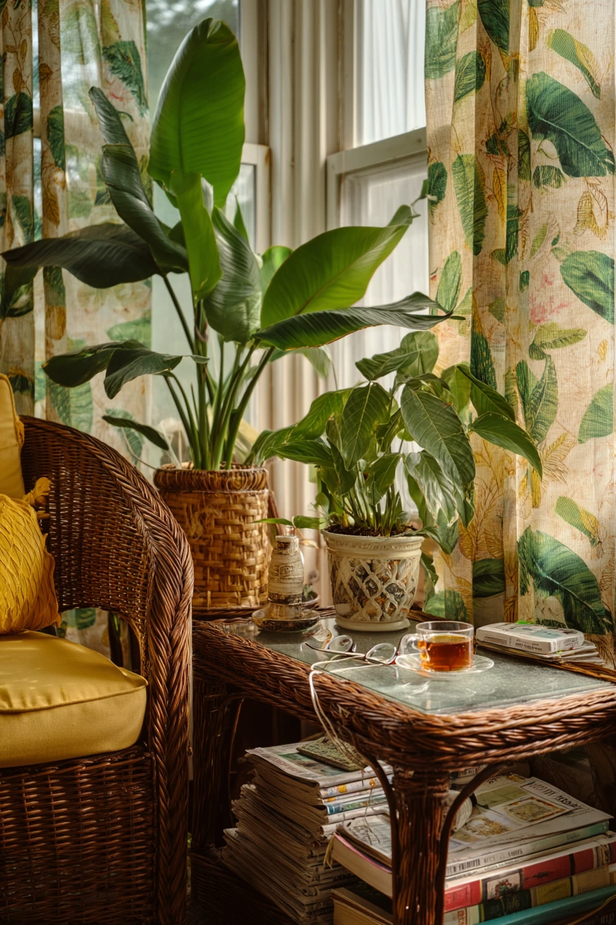 6. Indoor-Outdoor Sunroom Garden