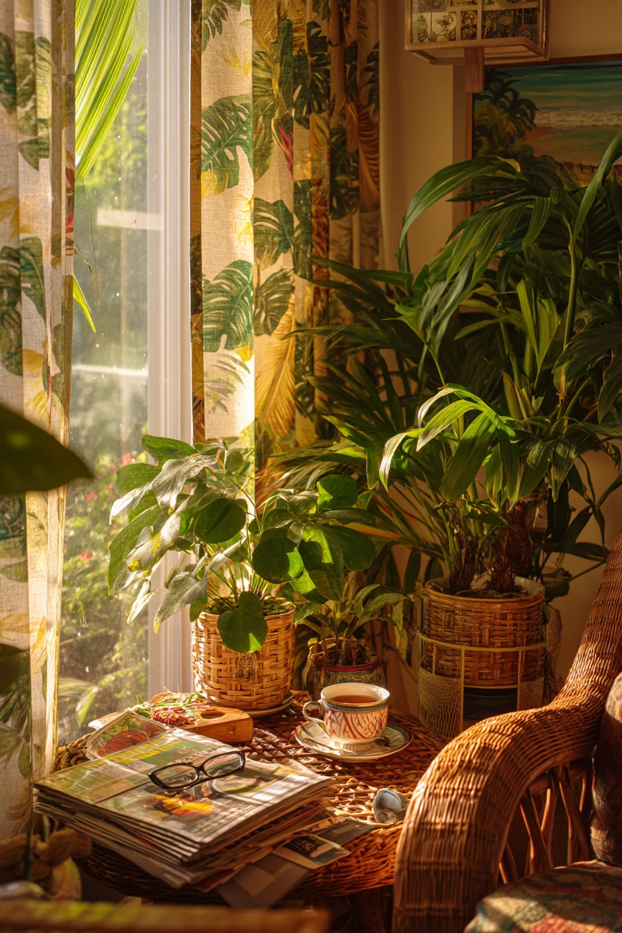 6. Indoor-Outdoor Sunroom Garden