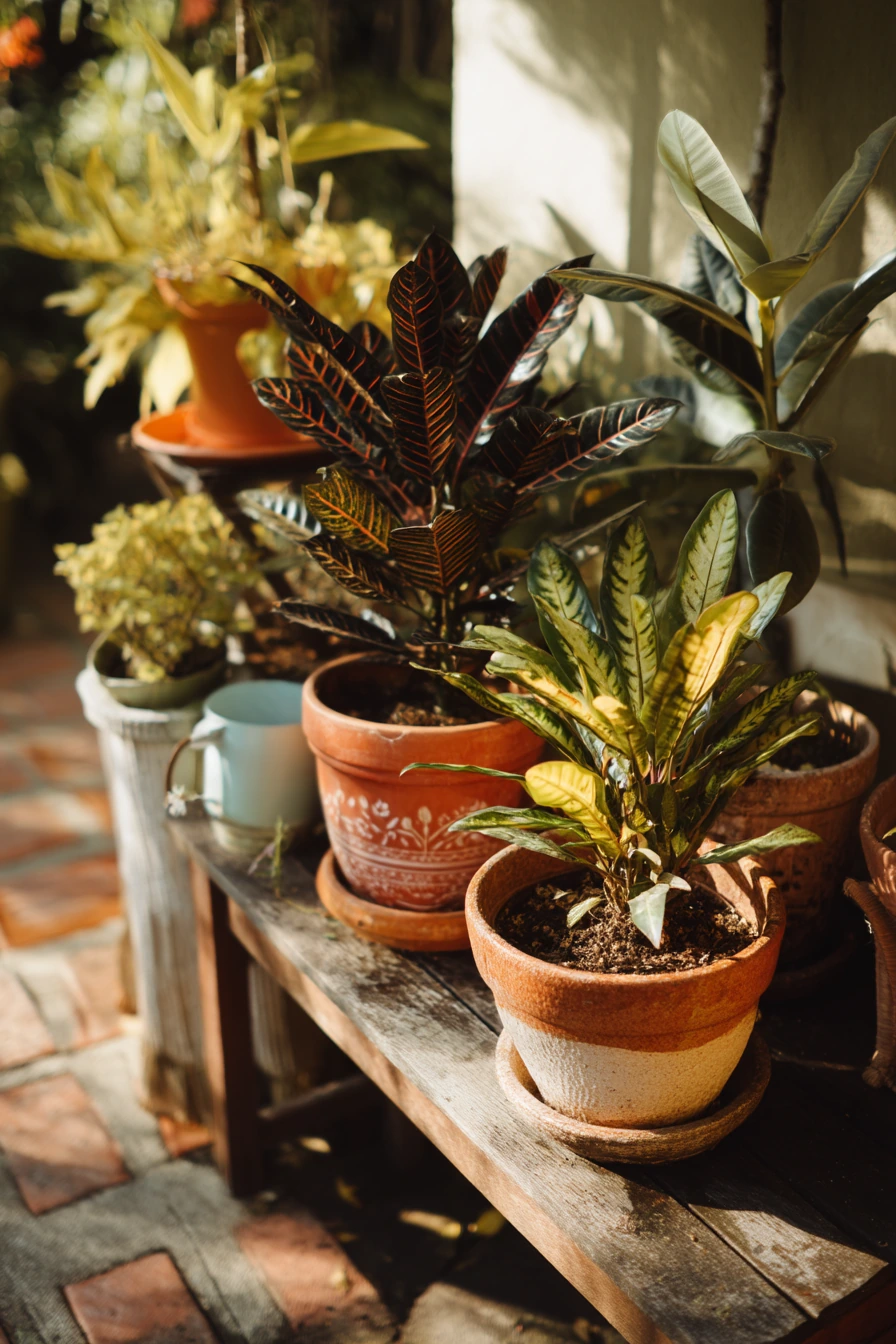 7. Budget Tropical Container Garden
