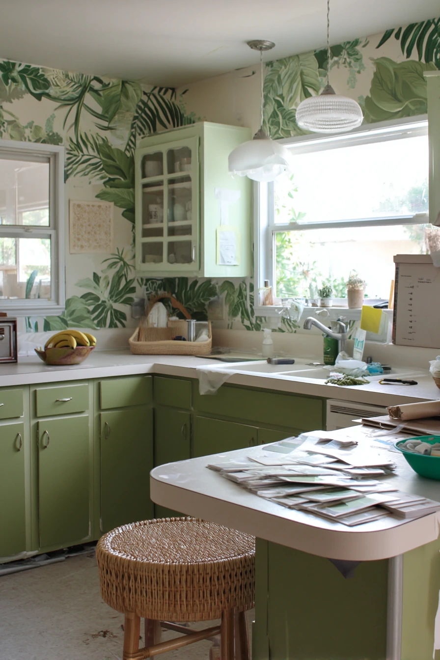 Budget Tropical Makeover