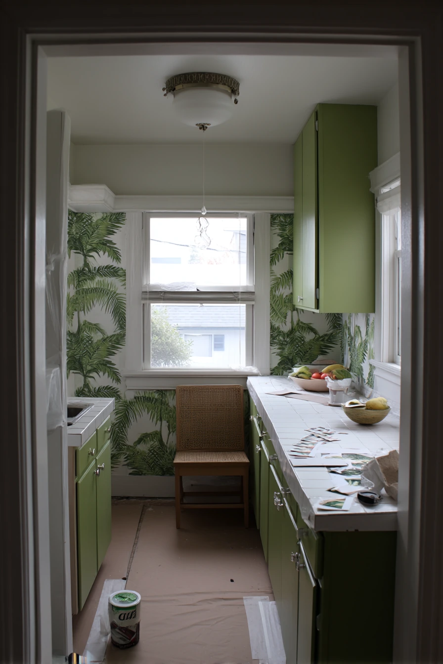 Budget Tropical Makeover