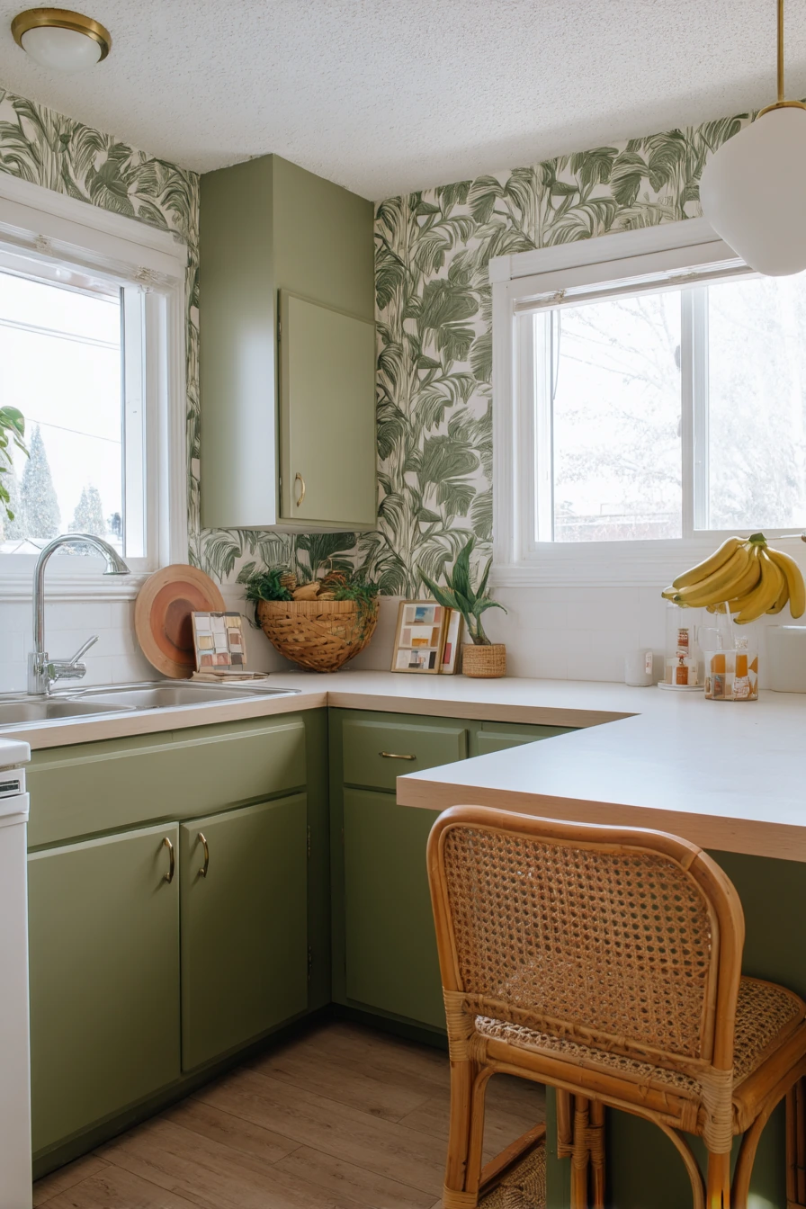 Budget Tropical Makeover