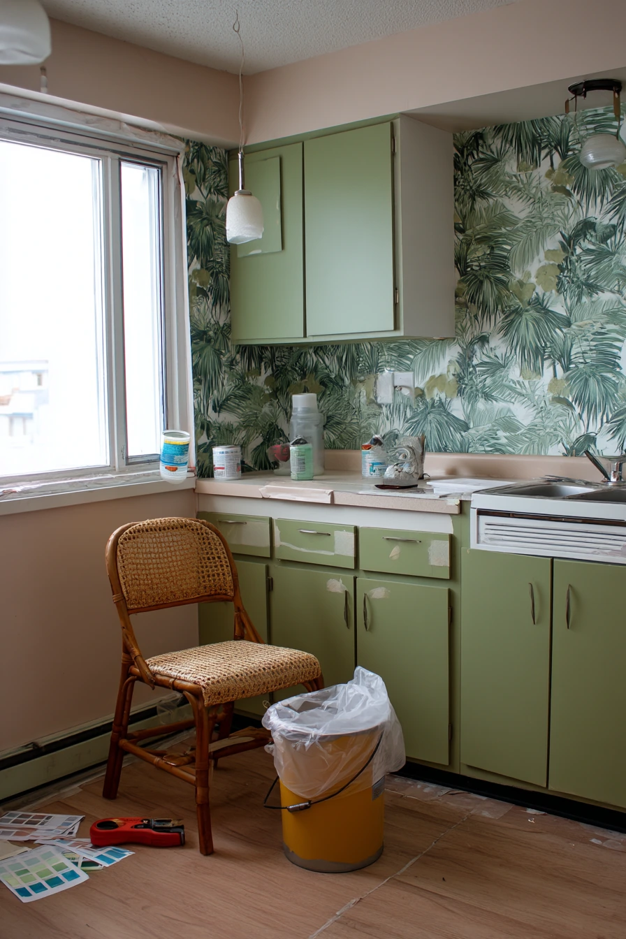 Budget Tropical Makeover