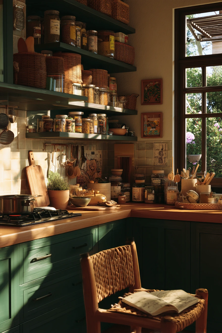 Tropical Kitchen for a Busy Cook