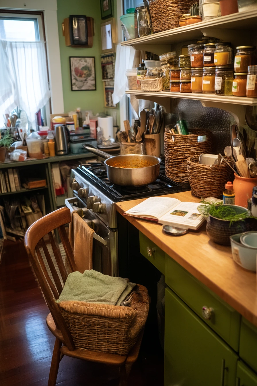 Tropical Kitchen for a Busy Cook