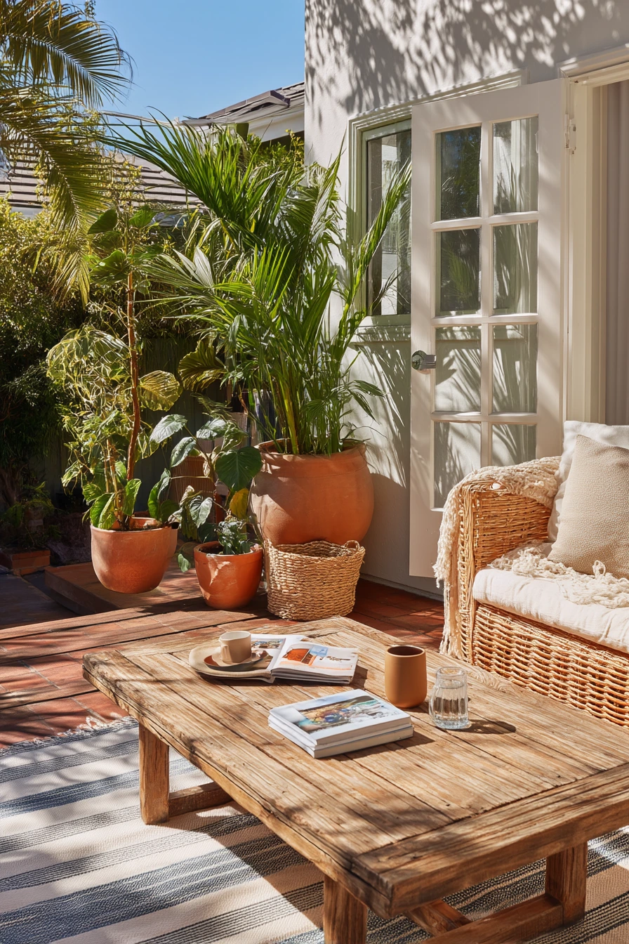tropical patio ideas